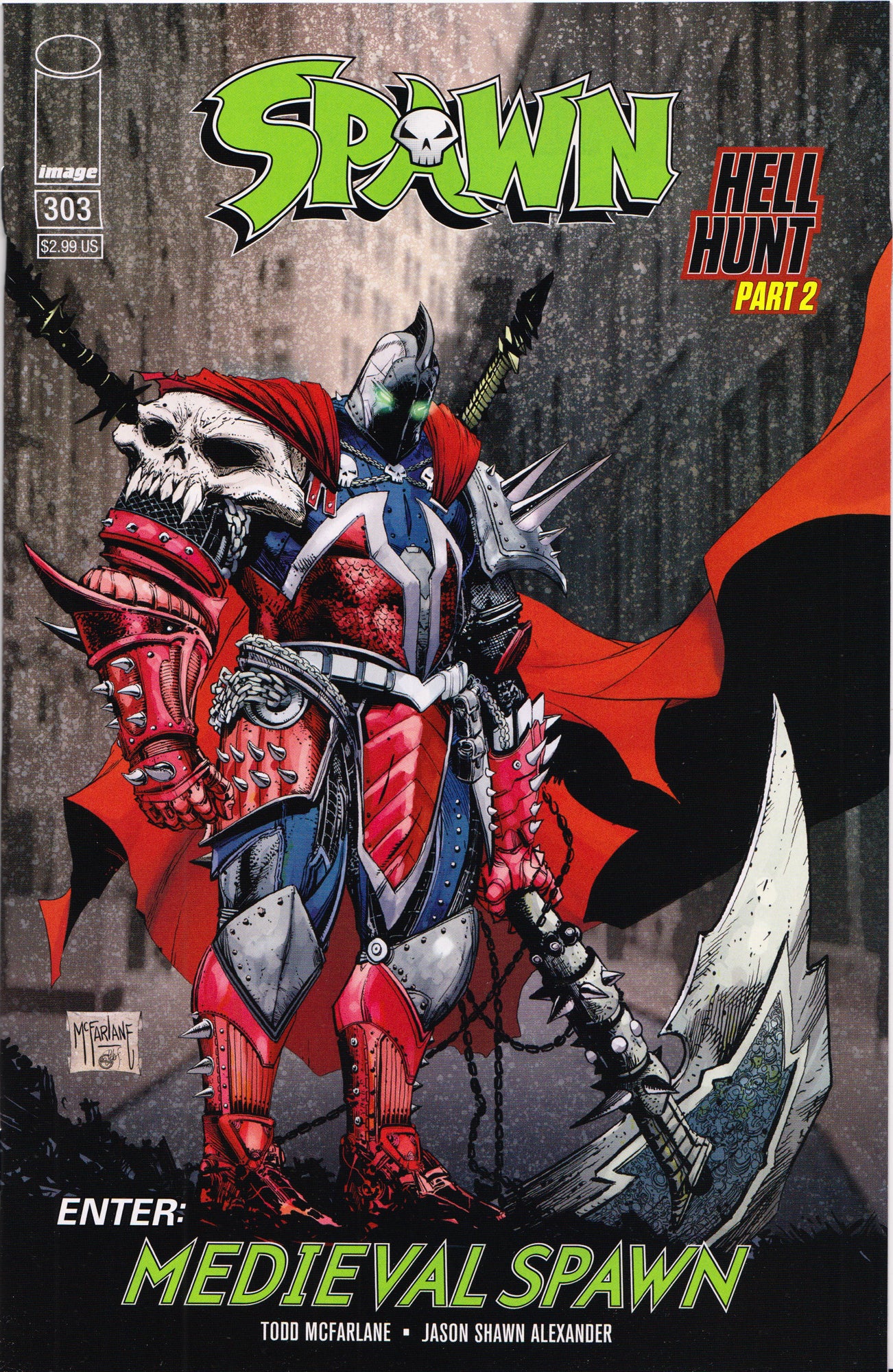 SPAWN #303 (TODD MCFARLANE VARIANT) COMIC BOOK ~ Image Comics