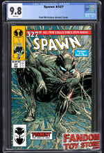 Load image into Gallery viewer, SPAWN #327 (TODD MCFARLANE SPIDER-MAN #1 HOMAGE VARIANT)(2022) COMIC BOOK