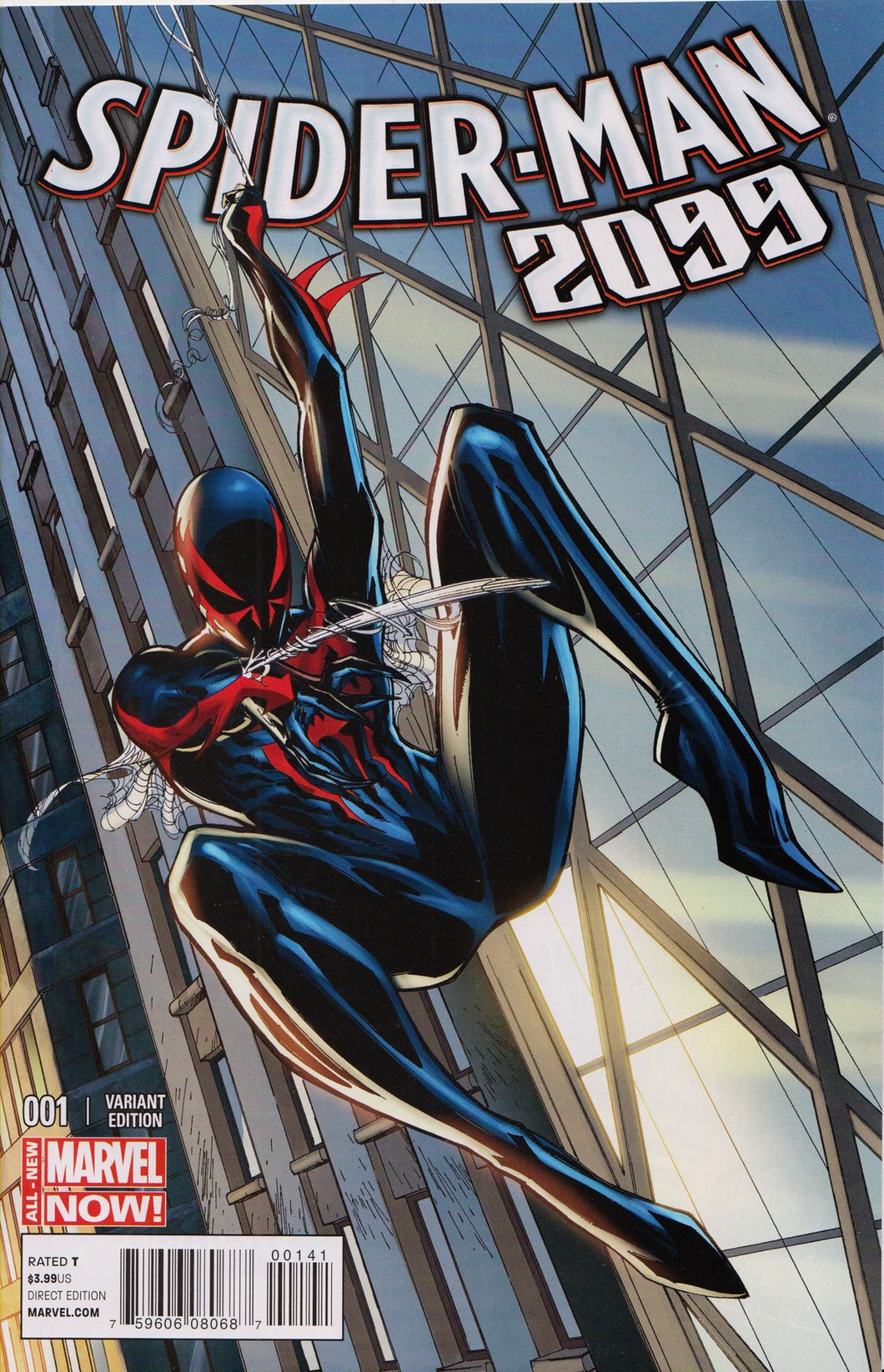 SPIDER-MAN 2099 #1 (J. SCOTT CAMPBELL VARIANT) COMIC BOOK ~ Marvel Comics