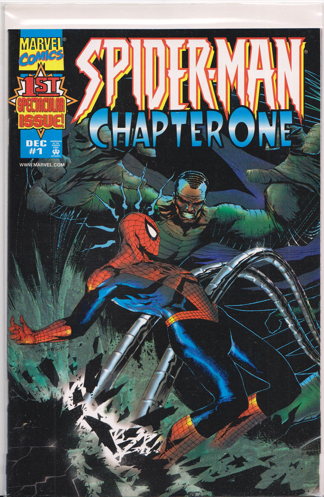 SPIDER-MAN: CHAPTER ONE #1 (MARVEL KNIGHTS)(DYNAMIC FORCES JAE LEE EXCLUSIVE) COMIC BOOK ~ Marvel Comics