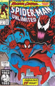 SPIDER-MAN UNLIMITED #1 (MAXIMUM CARNAGE) COMIC BOOK ~ Marvel Comics