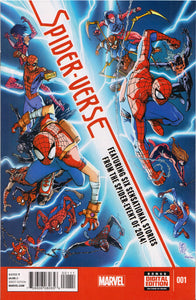 SPIDER-VERSE #1 (CAMUNCOLI VARIANT)(2015) COMIC BOOK ~ Marvel Comics