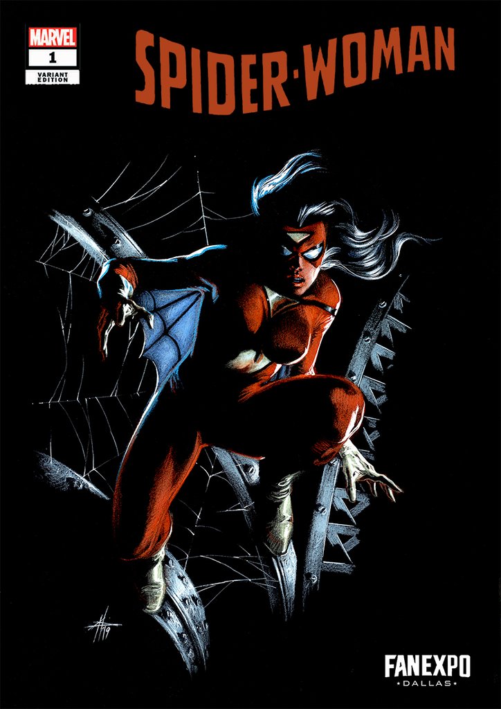 SPIDER-WOMAN #1 (GABRIELE DELL'OTTO EXCLUSIVE VARIANT COVER) COMIC BOOK ~ Marvel Comics
