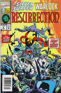 SILVER SURFER/WARLOCK: RESURRECTION #2 (1ST PRINT) COMIC BOOK ~ Marvel Comics