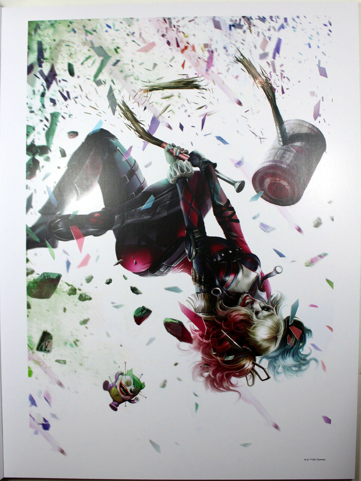 SUICIDE SQUAD #47 (HARLEY QUINN) ART PRINT by Francesco Mattina ~ 12" x 16"