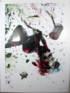 SUICIDE SQUAD #47 (HARLEY QUINN) ART PRINT by Francesco Mattina ~ 12" x 16"