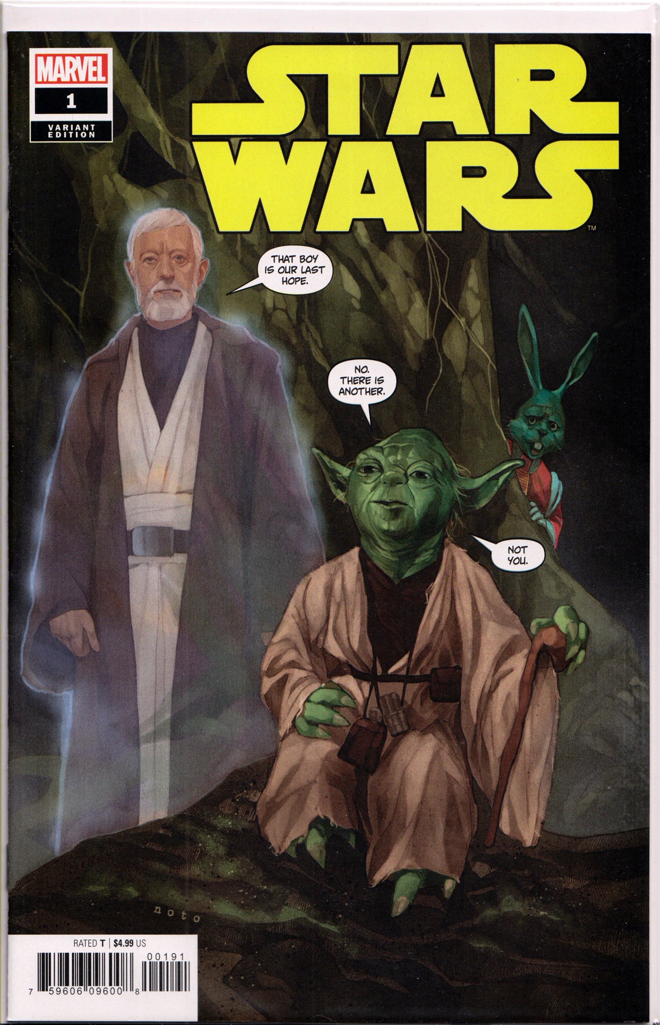 STAR WARS #1 (PHIL NOTO VARIANT) COMIC BOOK ~ Marvel Comics