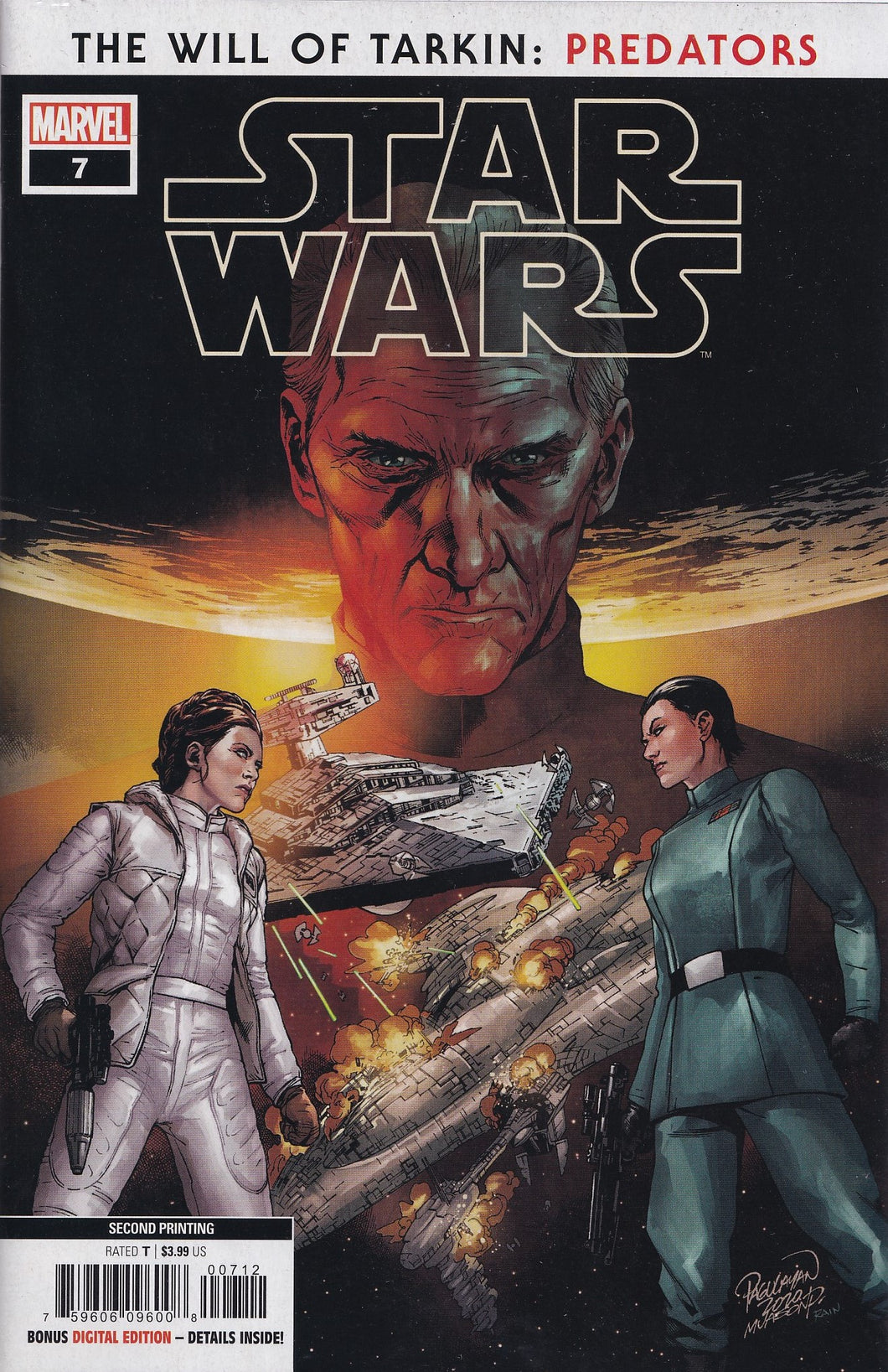 STAR WARS #7 (2ND PRINT VARIANT)(2020) COMIC BOOK ~ Marvel Comics