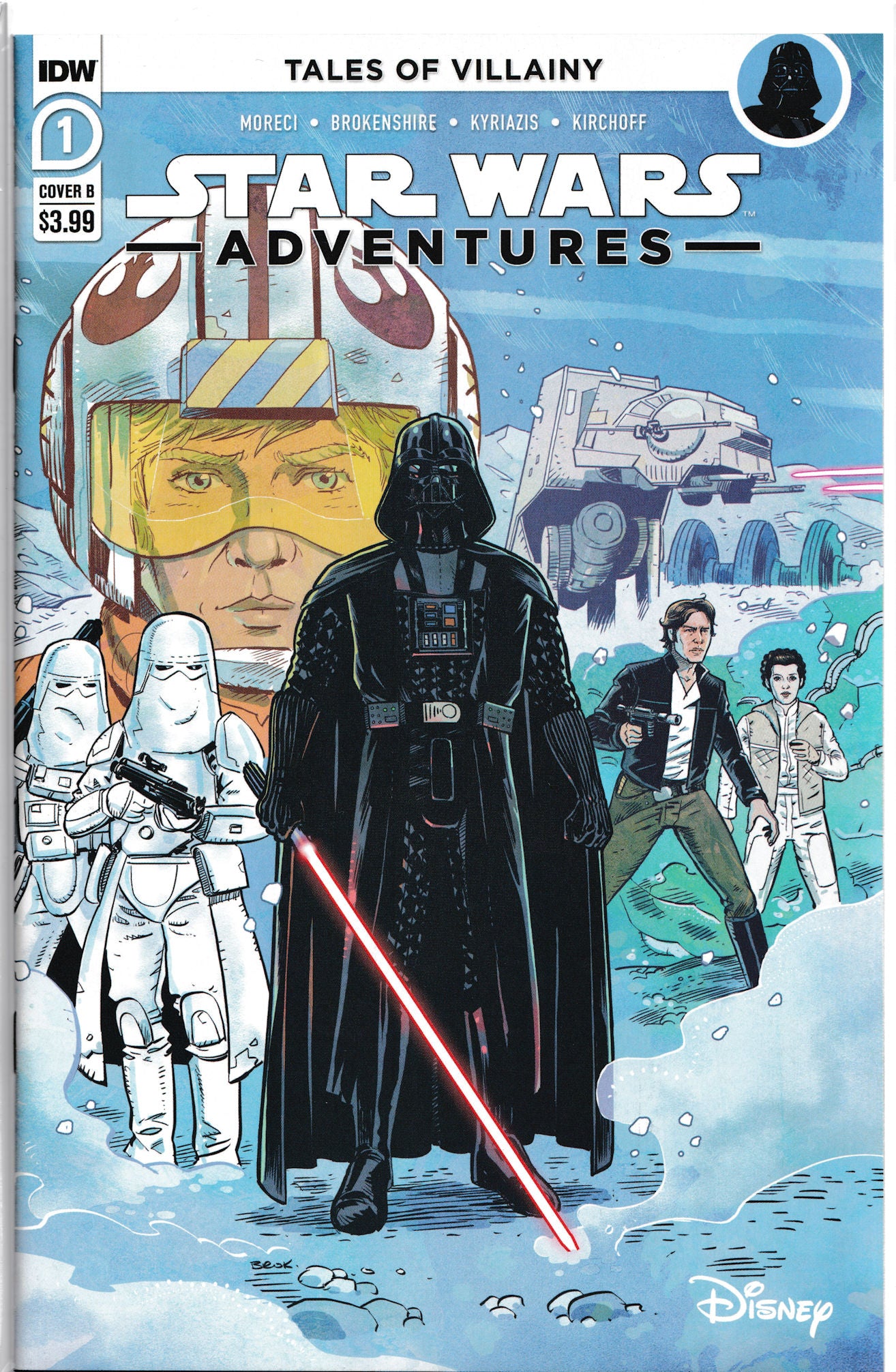 STAR WARS ADVENTURES #1 (1ST PRINT) COMIC BOOK ~ IDW/Marvel Comics