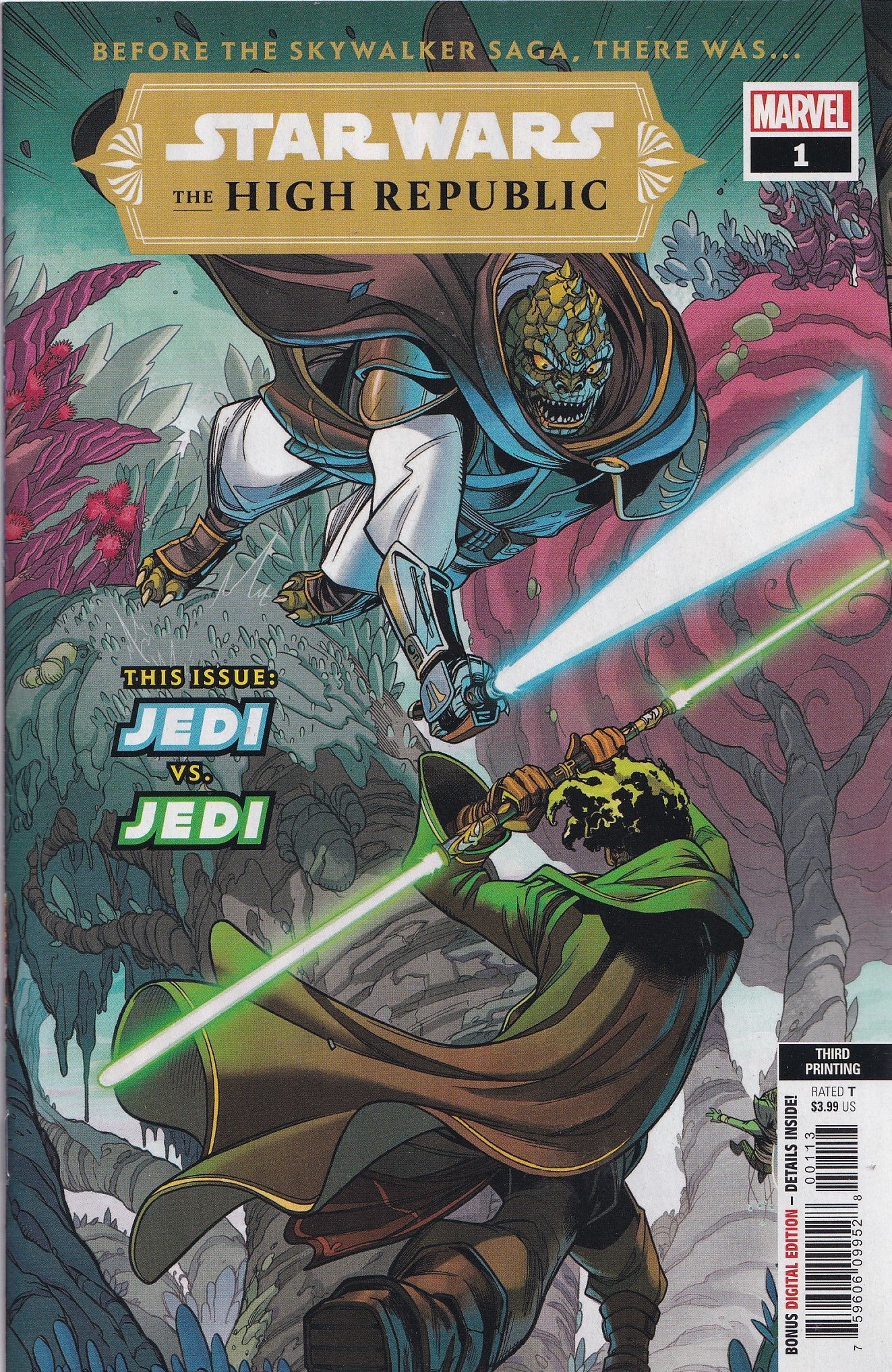 STAR WARS: THE HIGH REPUBLIC #1 (3RD PRINT VARIANT) COMIC BOOK ~ Marvel Comics