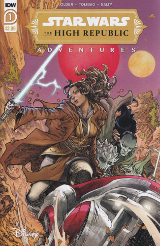 STAR WARS: THE HIGH REPUBLIC ADVENTURES #1 (MAIN COVER) COMIC BOOK ~ IDW