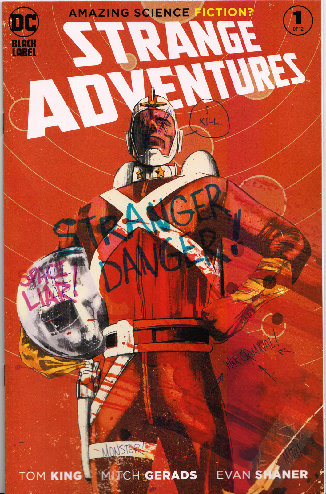 STRANGE ADVENTURES #1 (2ND PRINT COVER B) Comic Book ~ Tom King & Mitch Gerads