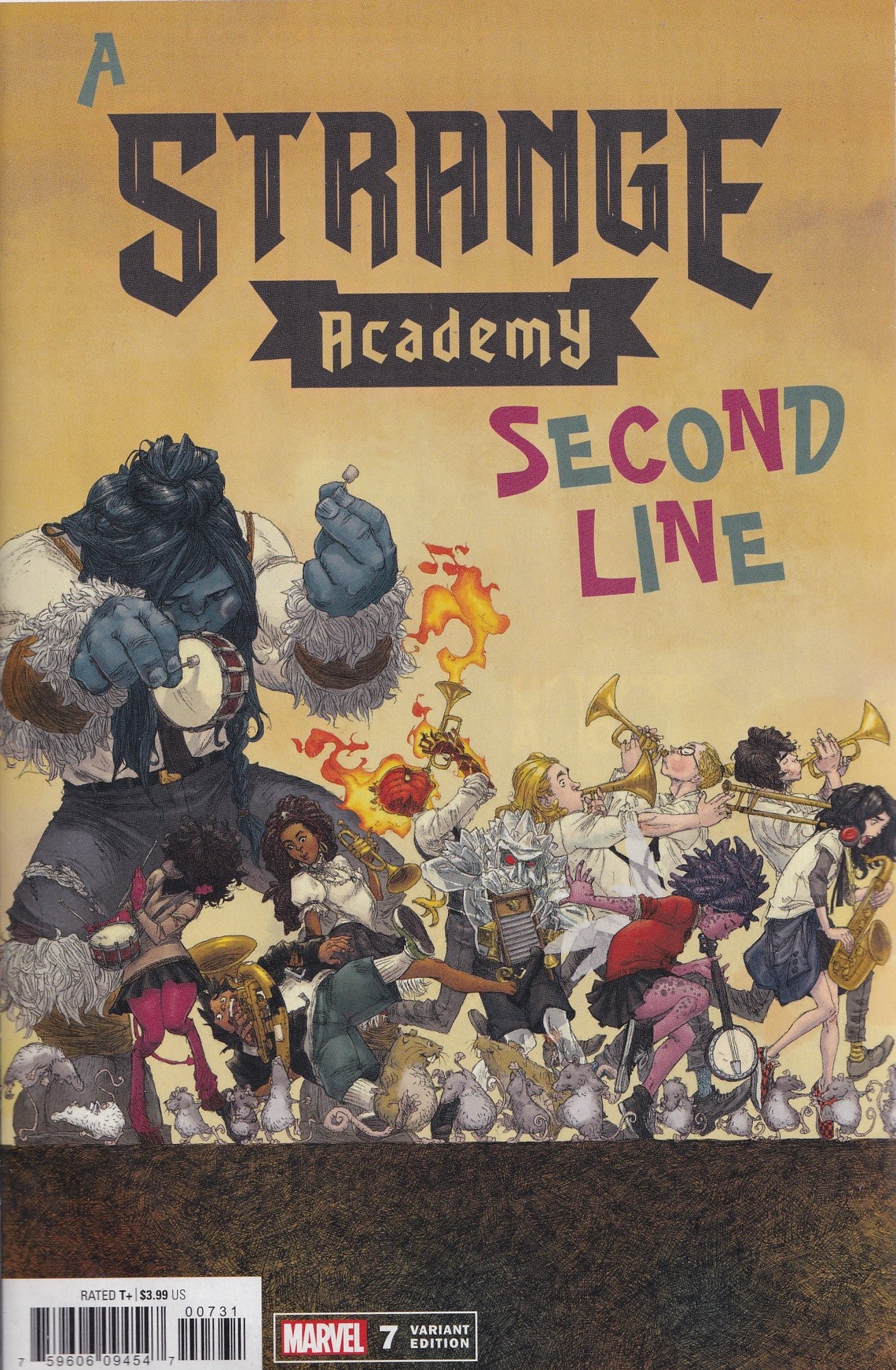 STRANGE ACADEMY #7 (ALPHONA VARIANT) COMIC BOOK ~ Marvel Comics