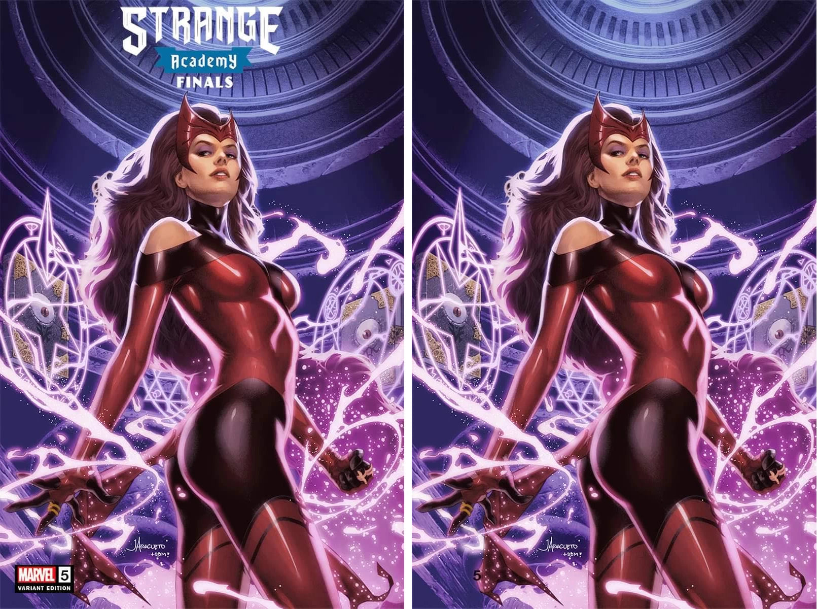 STRANGE ACADEMY: FINALS #5 (JAY ANACLETO EXCLUSIVE TRADE/VIRGIN VARIANT SET)