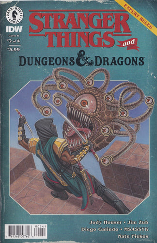 STRANGER THINGS/DUNGEONS & DRAGONS #2 (BECK VARIANT) COMIC BOOK ~ Dark Horse