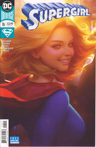 SUPERGIRL #16 (STANLEY "ARTGERM" LAU VARIANT) COMIC BOOK ~ DC Comics