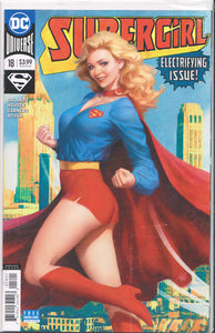 SUPERGIRL #18 (STANLEY "ARTGERM" LAU BOMBSHELLS VARIANT) COMIC BOOK ~ DC Comics