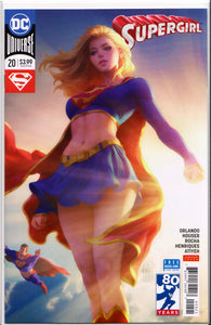 SUPERGIRL #20 (STANLEY "ARTGERM" LAU VARIANT) COMIC BOOK ~ DC Comics