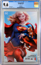 Load image into Gallery viewer, SUPERGIRL #26 (STANLEY &quot;ARTGERM&quot; LAU VARIANT) COMIC BOOK ~ CGC 9.6 NM+