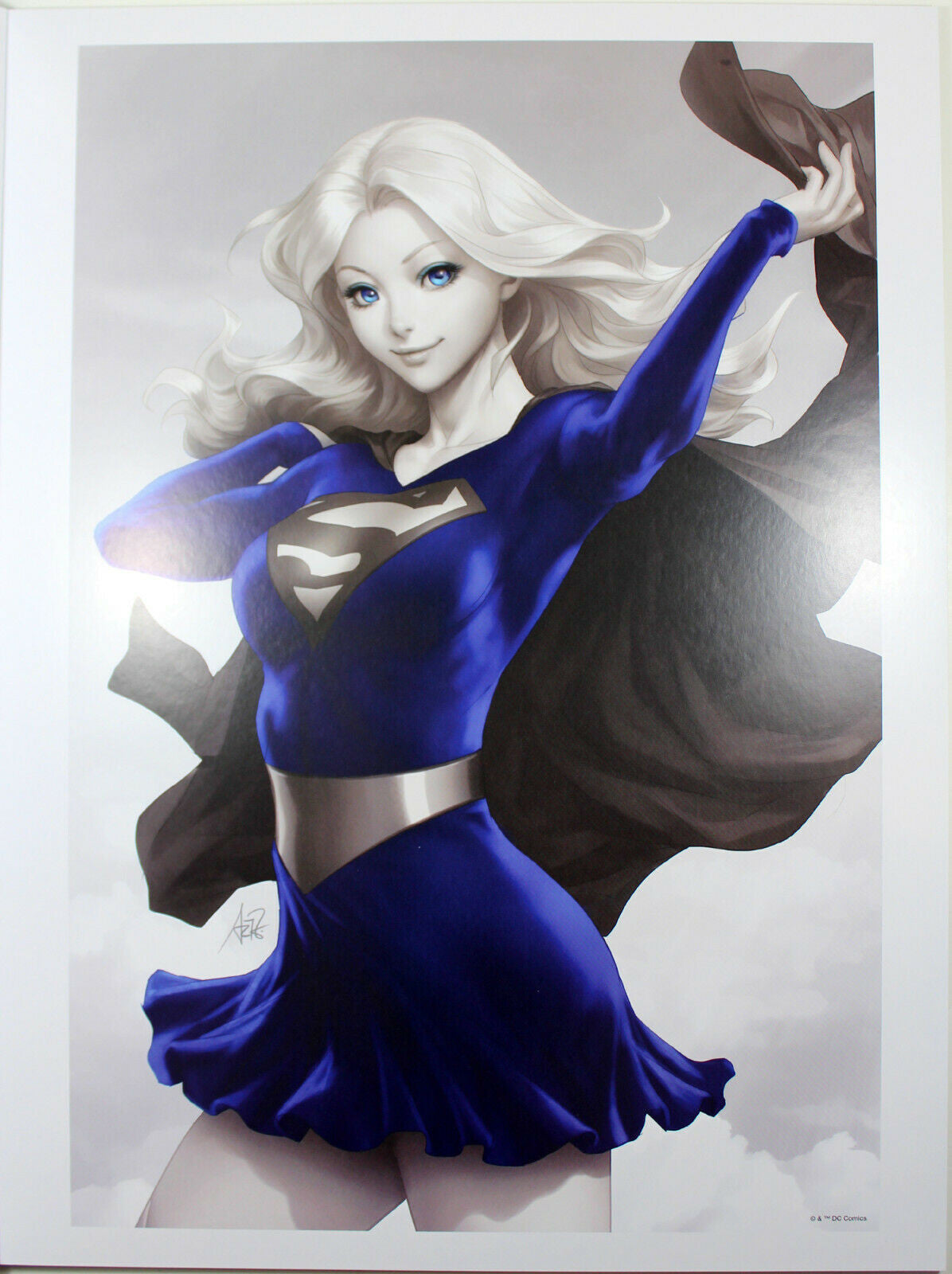 SUPERGIRL #23 ART PRINT by Stanley "Artgerm" Lau ~ 12" x 16"