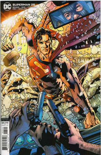 SUPERMAN #25 (1ST PRINT)(BRYAN HITCH VARIANT)(1ST SYNMAR) Comic Book ~ DC Comics