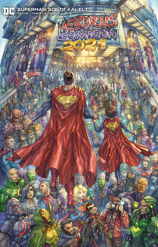 SUPERMAN: SON OF KAL-EL #1 (ALAN QUAH EXCLUSIVE MINIMAL TRADE VARIANT) ~ DC Comics