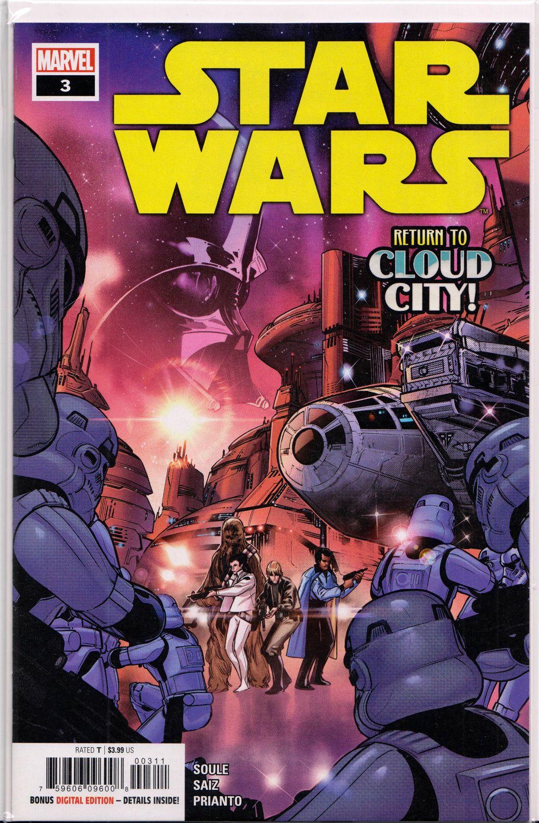 STAR WARS #3 (1ST PRINT)(RB SILVA VARIANT)(2020) COMIC ~ Marvel Comics