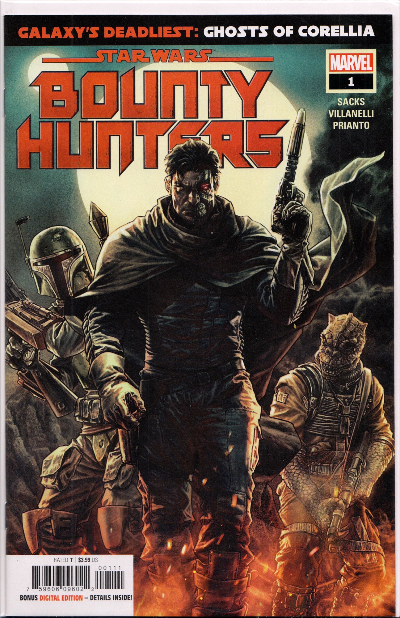 STAR WARS: BOUNTY HUNTERS #1 (1ST PRINT) COMIC BOOK ~ Marvel Comics