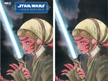 Load image into Gallery viewer, STAR WARS: THE HIGH REPUBLIC #1 (PEACH MOMOKO EXCLUSIVE TRADE/VIRGIN VARIANT SET) ~ Marvel Comics
