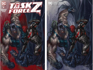 TASK FORCE Z #1 (LUCIO PARRILLO VARIANT A,B SET) ~ DC Comics