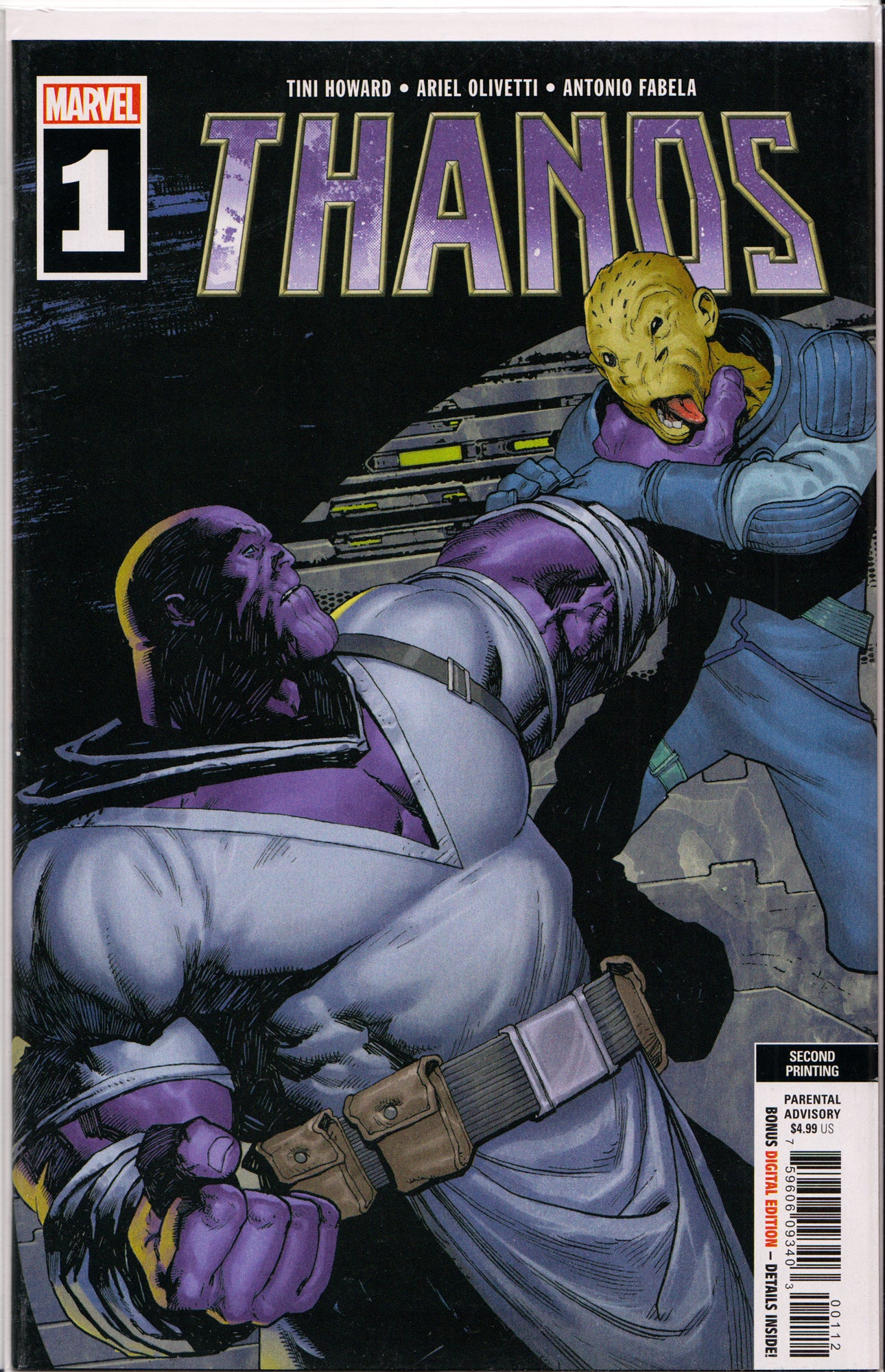 THANOS #1 (2ND PRINT) COMIC BOOK ~ Marvel Comics