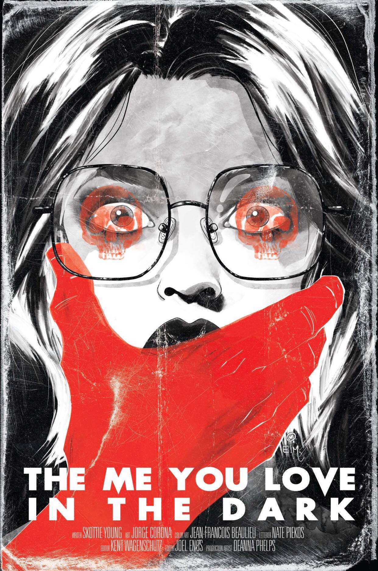 THE ME YOU LOVE IN THE DARK #1 (MEGAN HUTCHISON-CATES EXCLUSIVE RED "SCREAM" VARIANT)