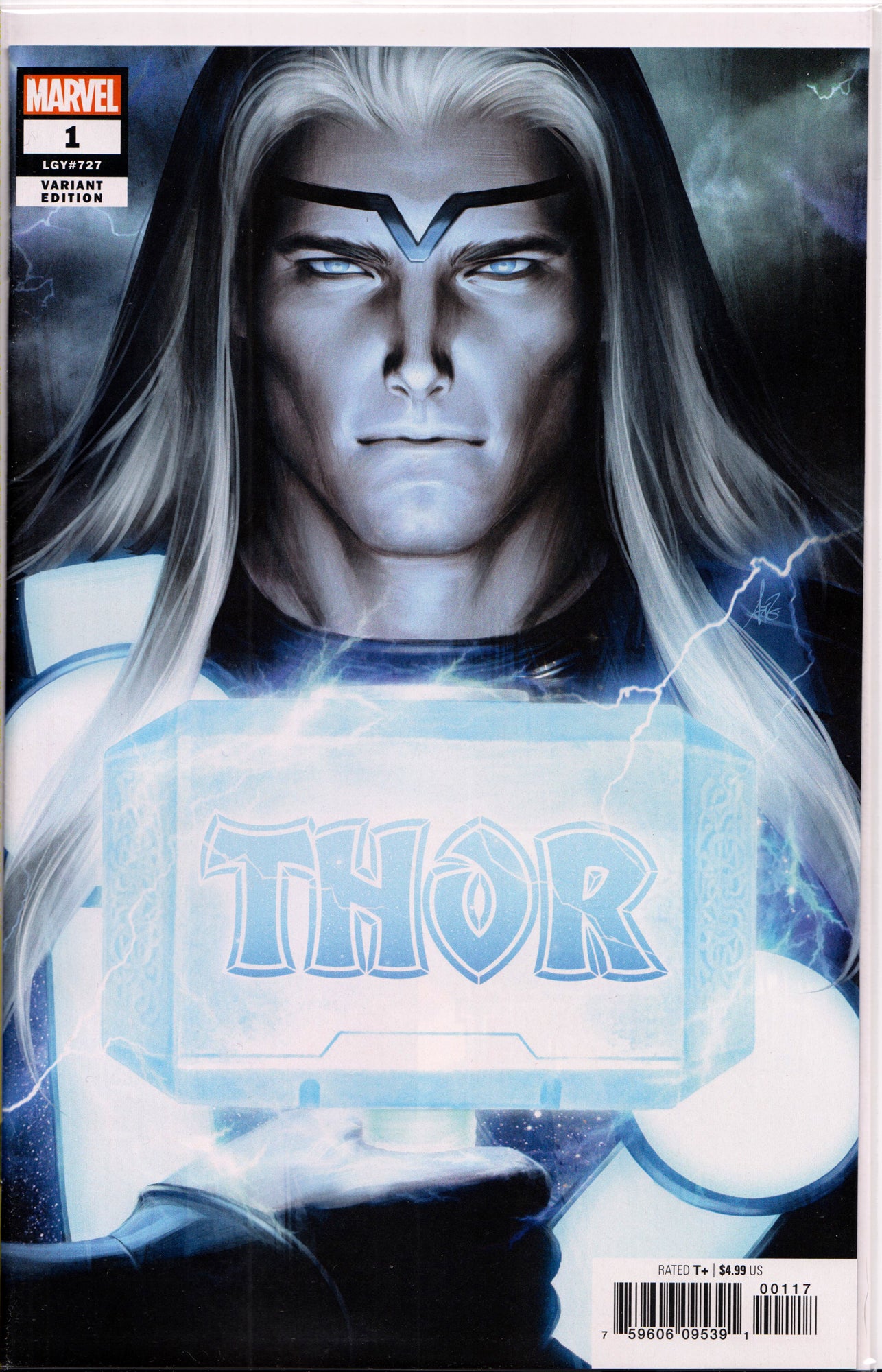 THOR #1 (STANLEY "ARTGERM" LAU VARIANT) COMIC BOOK ~ Marvel Comics