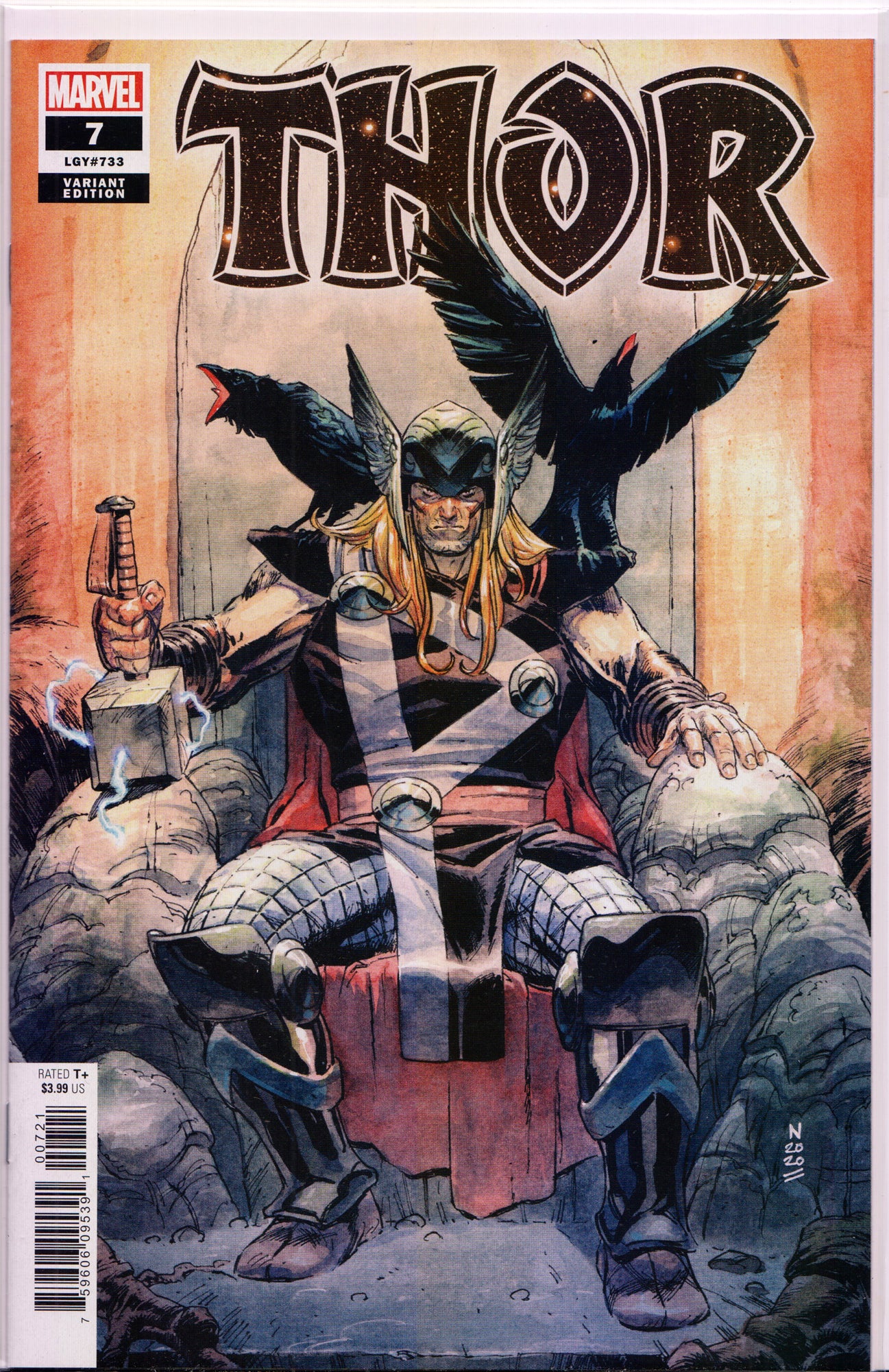 THOR #7 (KLEIN VARIANT)(DONNY CATES, NIC KLEIN) Comic Book ~ Marvel Comics