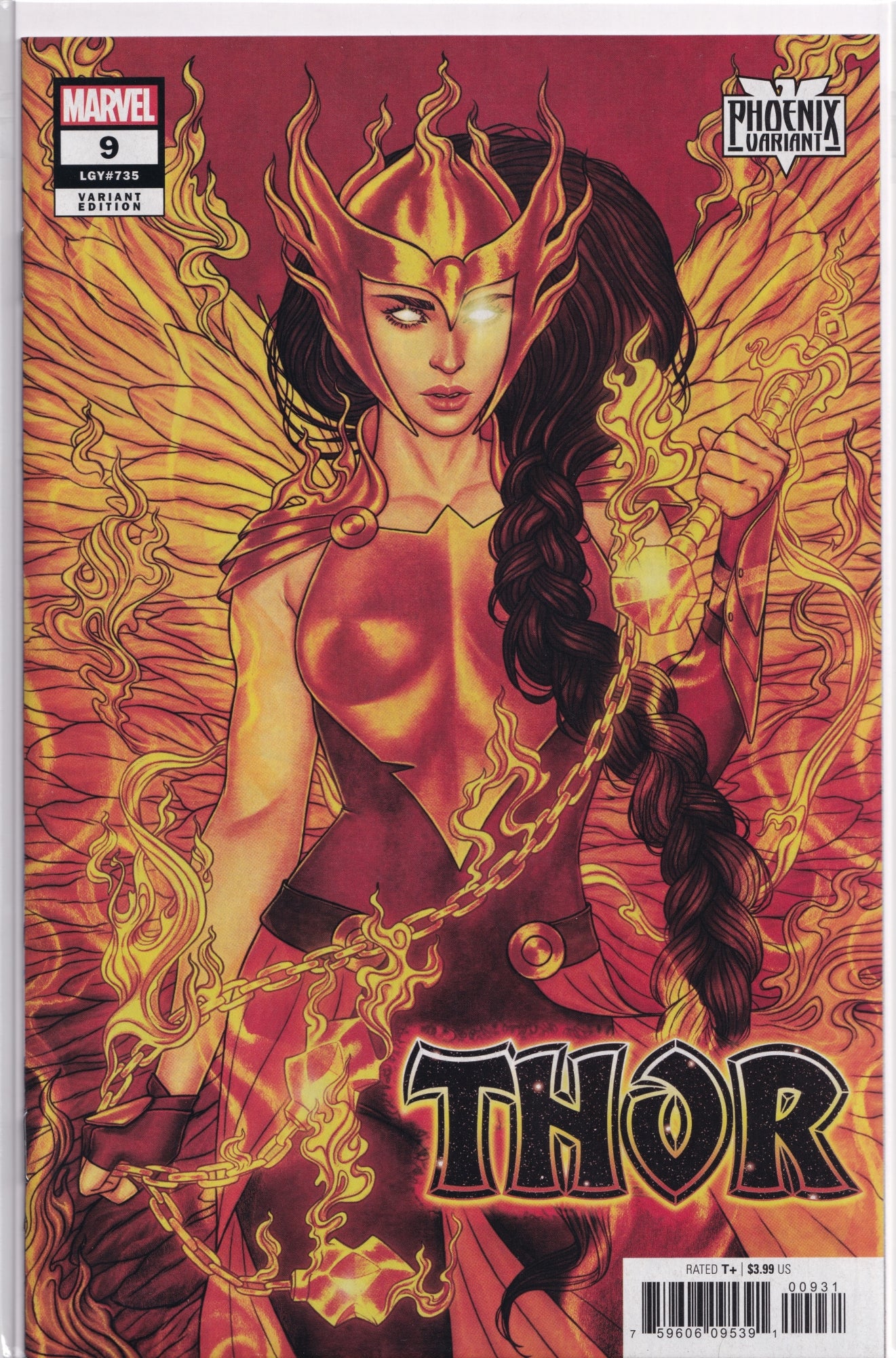 THOR #9 (JENNY FRISON VARIANT) COMIC BOOK ~ Cates & Klein ~ Marvel Comics