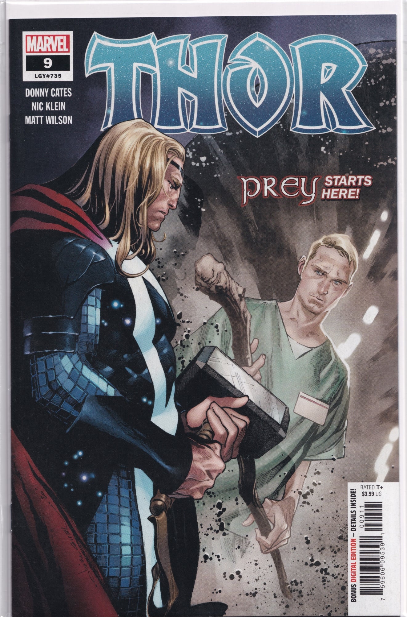 THOR #9 (KLEIN VARIANT)(2020) COMIC BOOK ~ Cates & Klein ~ Marvel Comics