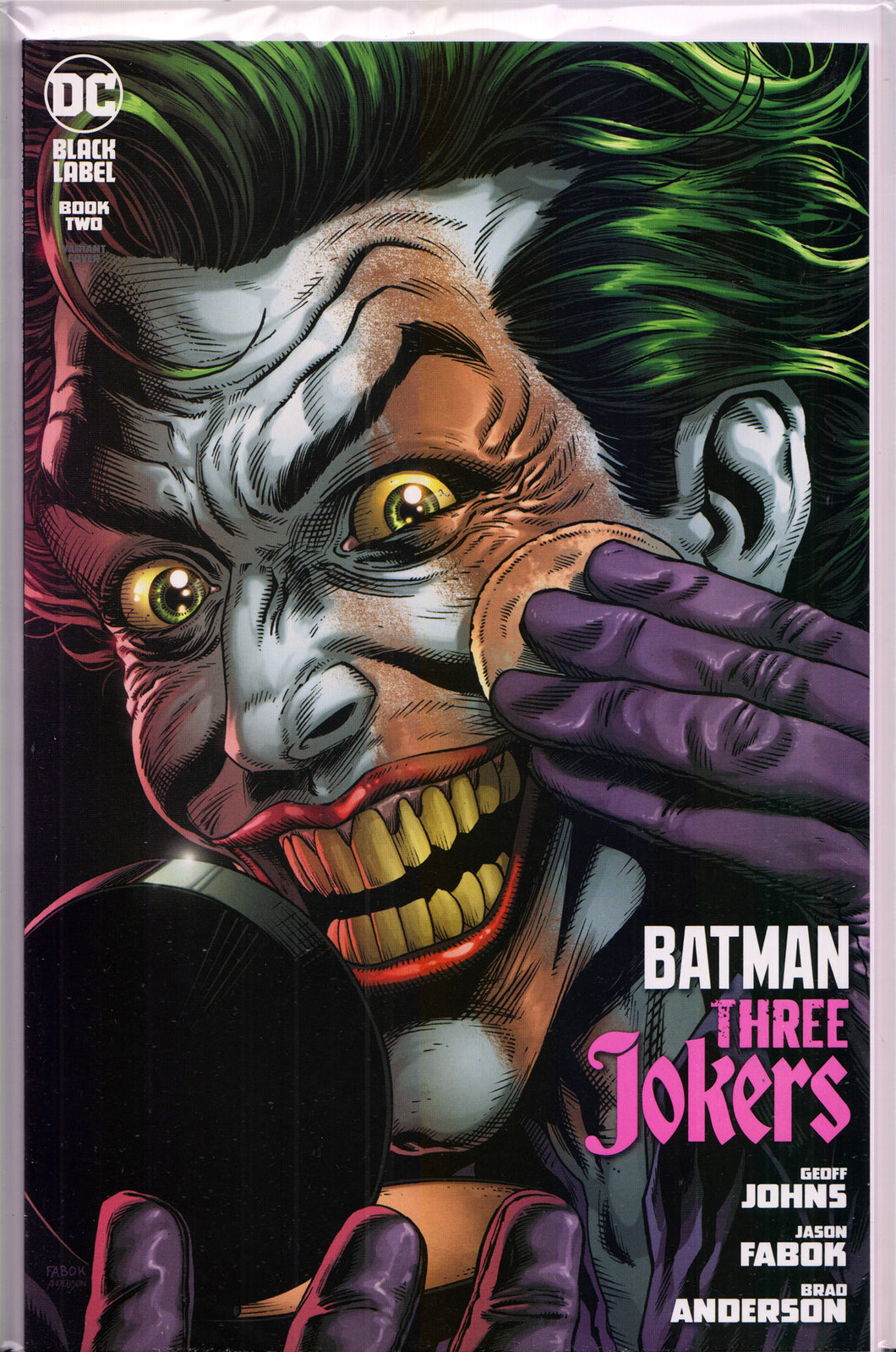 BATMAN: THREE JOKERS #2 (MAKE-UP VARIANT) ~ Geoff Johns & Jason Fabok ~ DC