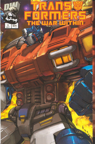 TRANSFORMERS: THE WAR WITHIN #1 COMIC BOOK ~ Dreamwave