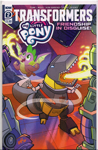 TRANSFORMERS/MY LITTLE PONY: FRIENDSHIP IN DISGUISE #2 Comic Book ~ IDW MLP