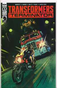 TRANSFORMERS vs. TERMINATOR #3 (COVER A VARIANT) COMIC BOOK ~ IDW