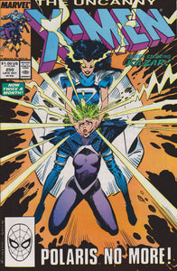 UNCANNY X-MEN #250 (1ST PRINT) COMIC BOOK ~ Marc Silvestri Cover ~ Marvel Comics