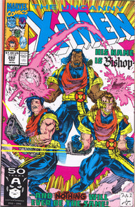 UNCANNY X-MEN #282 (1ST PRINT) COMIC BOOK ~ 1st Bishop ~ Whilce Portacio Art ~ Marvel Comics