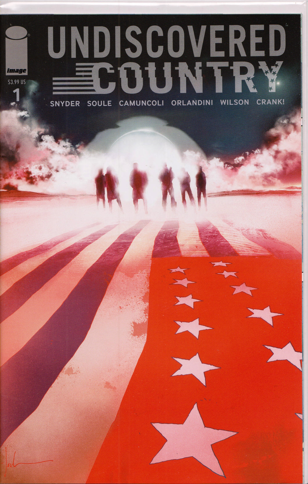 UNDISCOVERED COUNTRY #1 (JOCK VARIANT) COMIC BOOK ~ Image Comics
