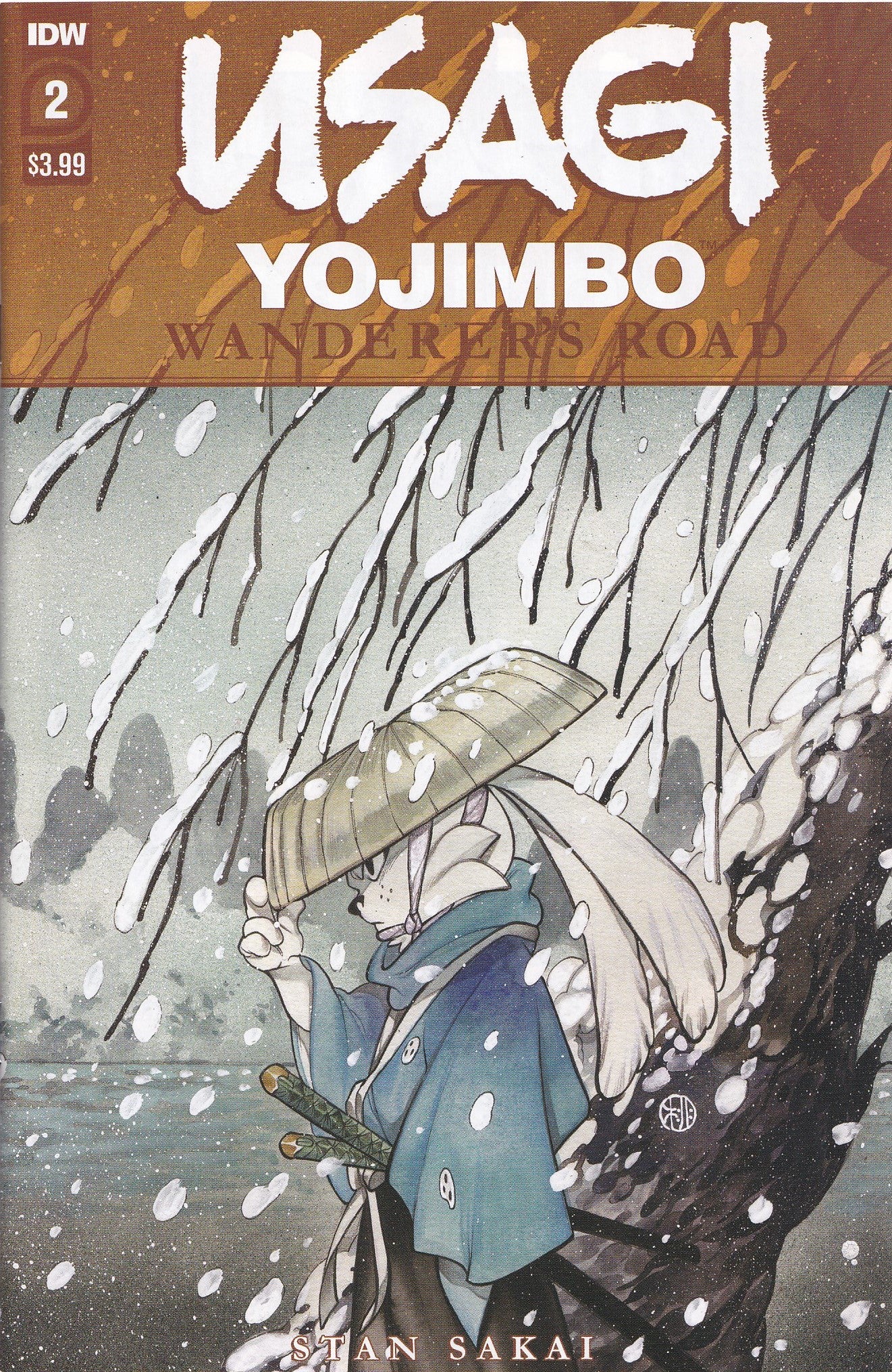 USAGI YOJIMBO: WANDERER'S ROAD #2 (PEACH MOMOKO VARIANT)(STAN SAKAI) COMIC ~ IDW