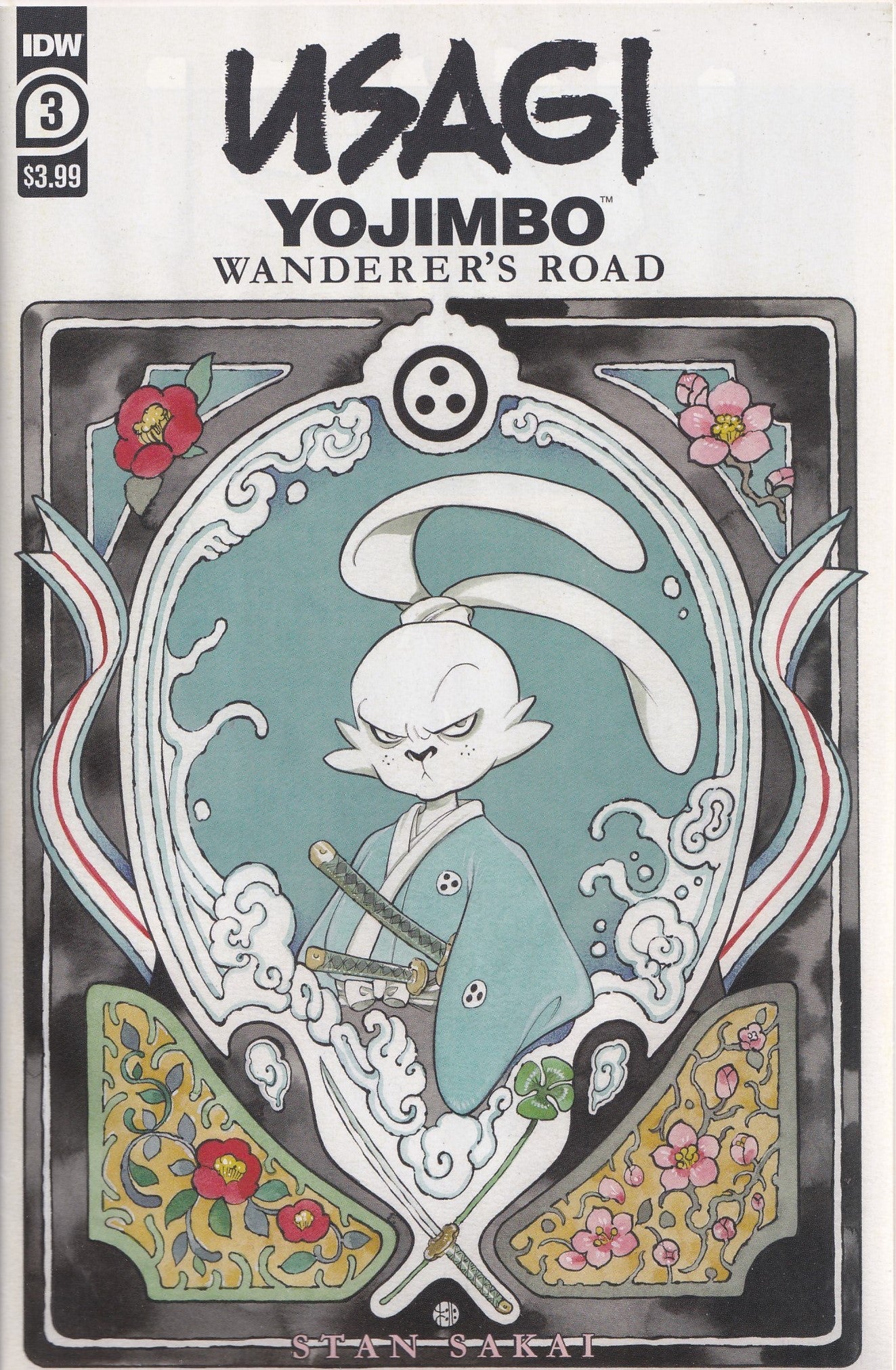 USAGI YOJIMBO: WANDERER'S ROAD #3 (PEACH MOMOKO VARIANT)(STAN SAKAI) COMIC ~ IDW