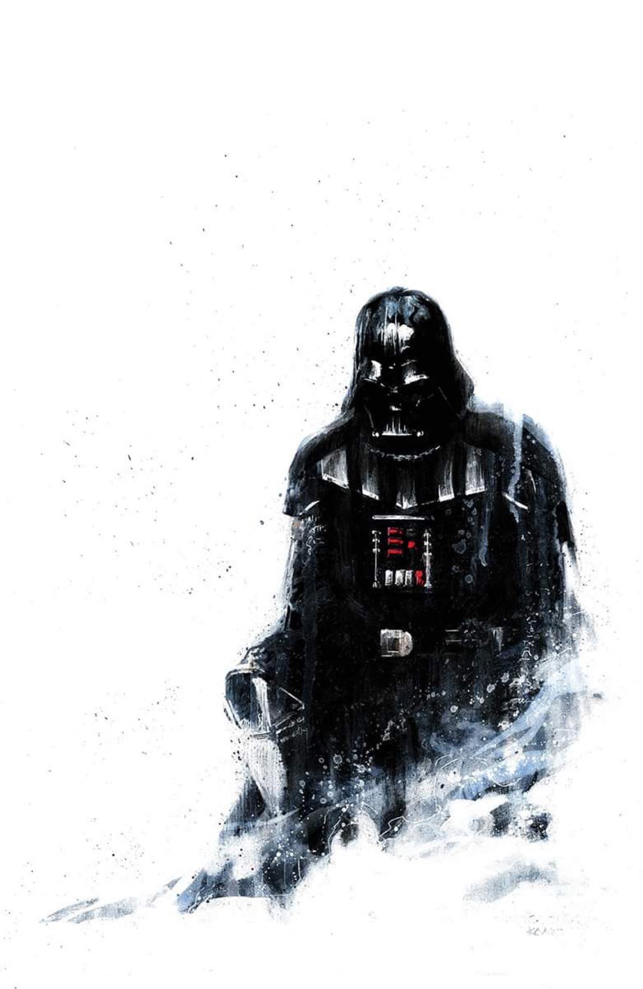 STAR WARS ~ DARTH VADER: BLACK, WHITE & RED #1 (KAARE ANDREWS EXCLUSIVE VIRGIN VARIANT) COMIC BOOK