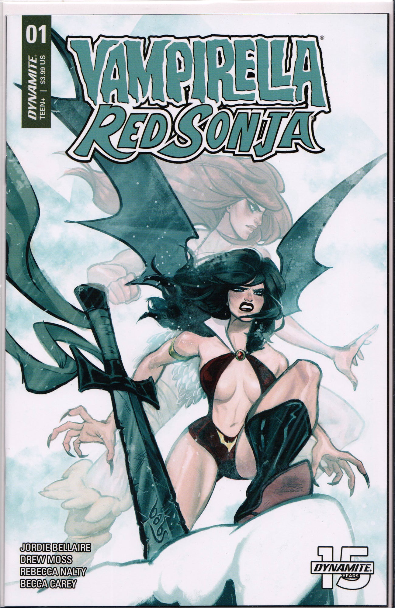 VAMPIRELLA/RED SONJA #1 (BABS TARR VARIANT) COMIC BOOK ~ Dynamite