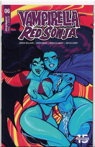 VAMPIRELLA/RED SONJA #6 (BABS TARR VARIANT) COMIC BOOK ~ Dynamite