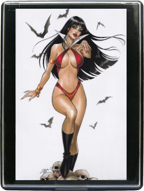 VAMPIRELLA #13 (MCTEAGUE EXCLUSIVE COLOR VIRGIN) Framed Comic Book Custom Home Decor Wall Art