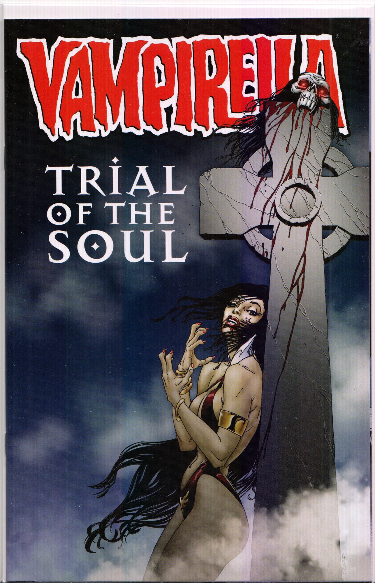 VAMPIRELLA: TRIAL OF THE SOUL (BART SEARS VARIANT) COMIC BOOK ~ Dynamite